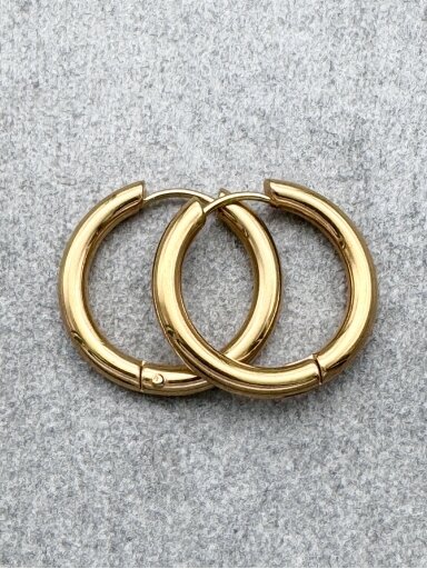 Auskarai HOOPS Auskarai HOOPS