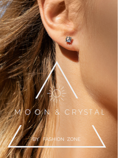 Auskarai BRIGHT MOON