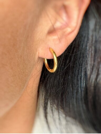 Auskarai HOOPS