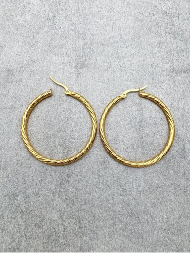 Auskarai HOOPS