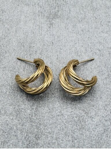 Auskarai HOOPS
