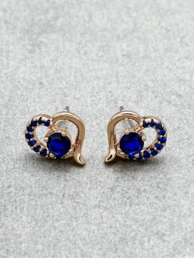 Auskarai SAPPHIRE HEART Auskarai SAPPHIRE HEART