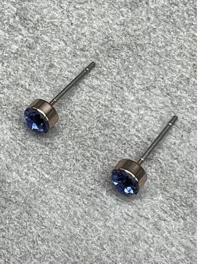 Earrings BLUE ATOMS 3