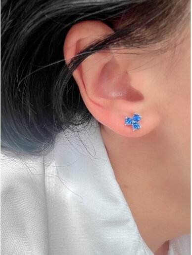Earrings BLUE LEGEND 1