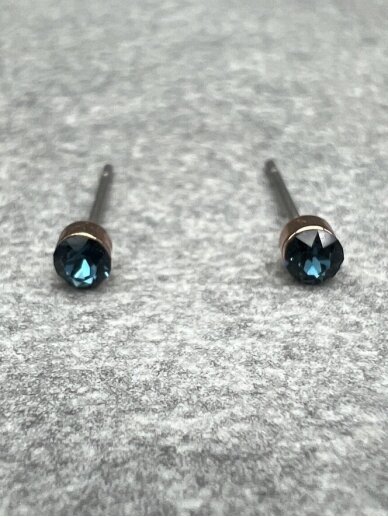 Earrings BLUE MAGNET 1