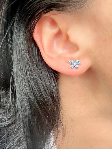 Earrings BLUE WINGS 1