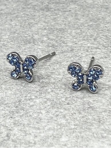 Earrings BLUE WINGS 2