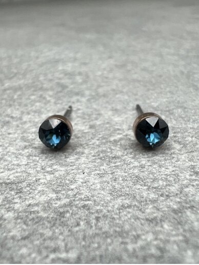 Earrings INVISIBLE BLUE 5