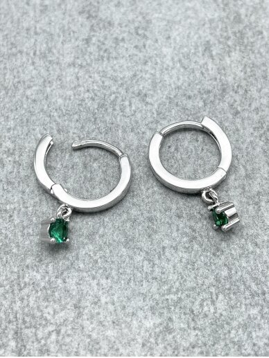 Earrings LYRA GREEN 2