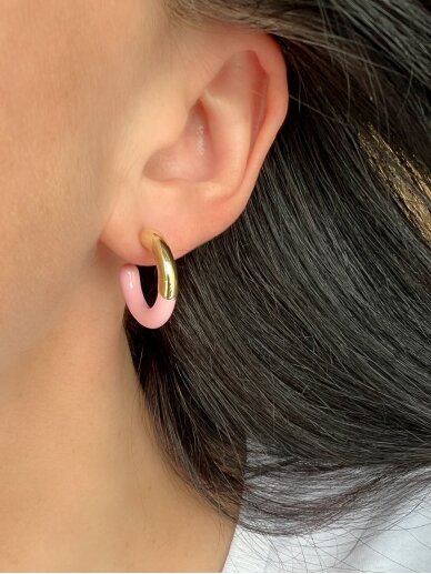 Earrings ROSE CIRCLE 1