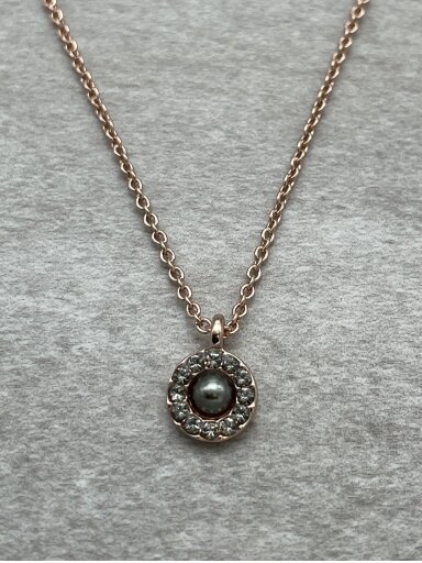 Kaklo papuošalas DARK PEARL Kaklo papuošalas DARK PEARL
