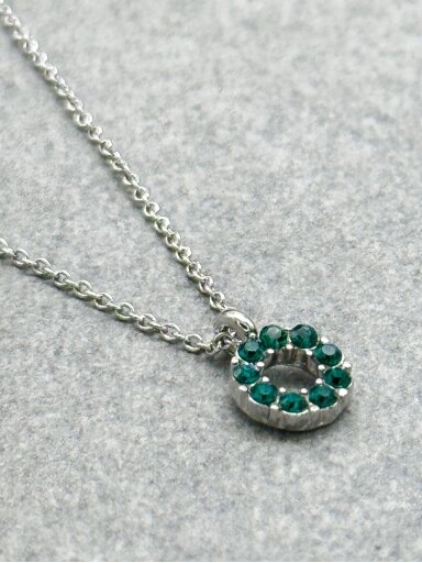 Necklace EMERALD SATIN Necklace EMERALD SATIN