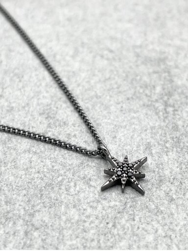 Kaklo papuošalas MOON AND STARS