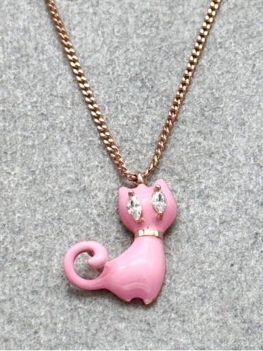 Necklace PINK WHISKER