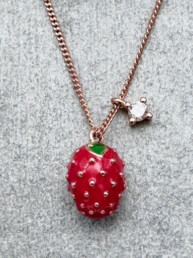 Kaklo papuošalas STRAWBERRY KISS