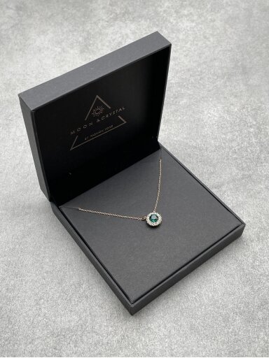 Kaklo papuošalas STUNNING EMERALD