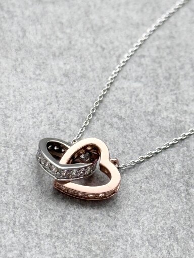 Necklace two hearts Necklace two hearts
