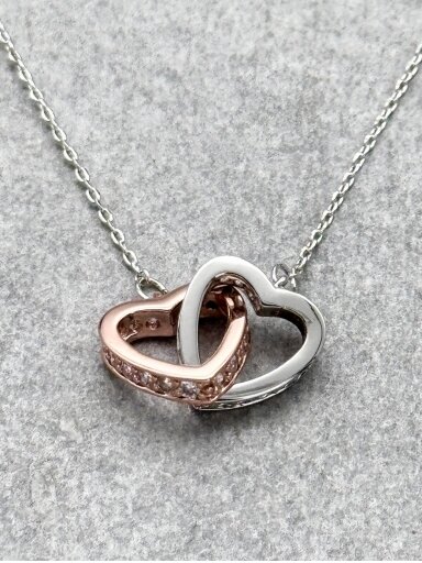 Necklace two hearts Necklace two hearts