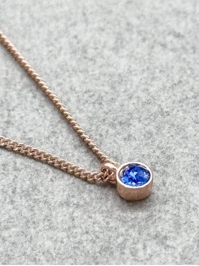 Necklace BLUE SAPPHIRE 1