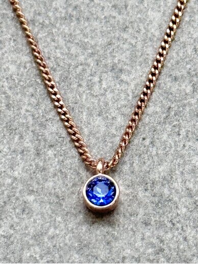 Necklace BLUE SAPPHIRE