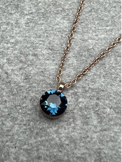 Necklace INVISIBLE BLUE 1