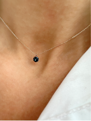 Necklace INVISIBLE BLUE 7