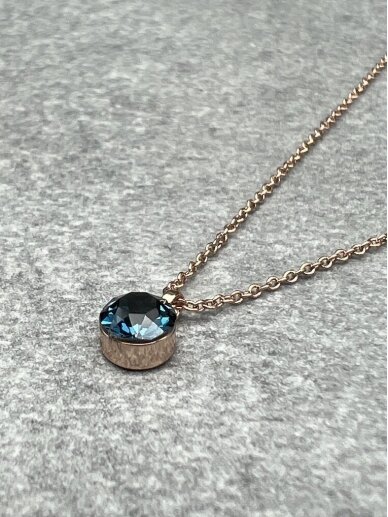 Necklace INVISIBLE BLUE 2