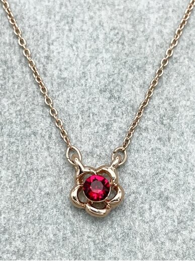 Necklace MEADOW RUBY