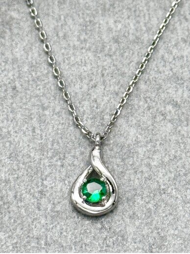 Necklace SHIMMERING GREEN