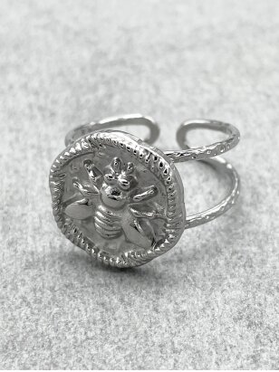 Stainless steel ring BEE