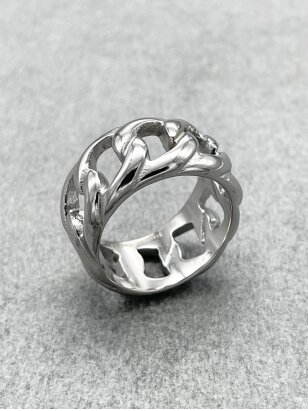 Stainless steel ring CHAIN