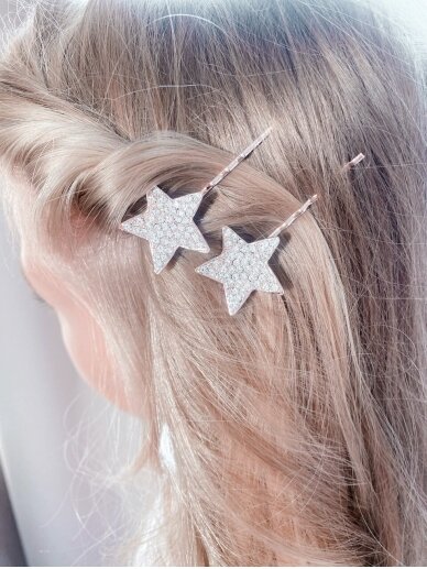 Plaukų segtukai TWINKL STARS 1