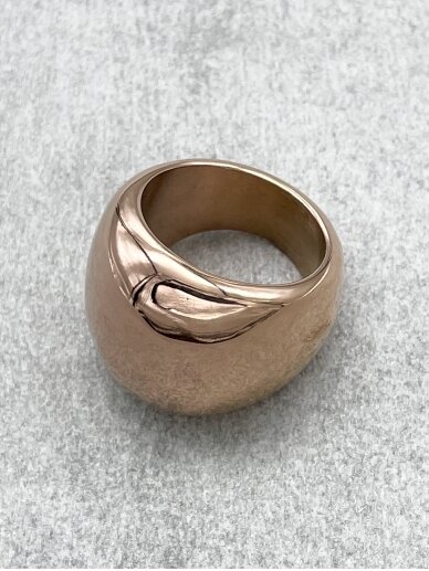 Stainless steel ring BOLD BEAUTY
