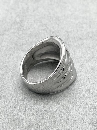 Stainless steel ring STEELY 1