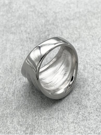 Stainless steel ring STEELY 2